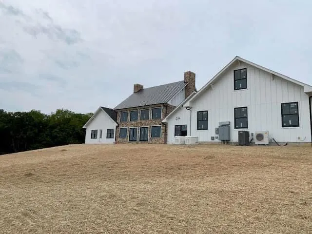 Exterior and Interior of Custom Home