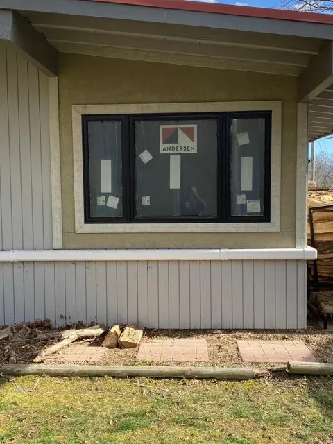 Custom Home  Window and siding replacement