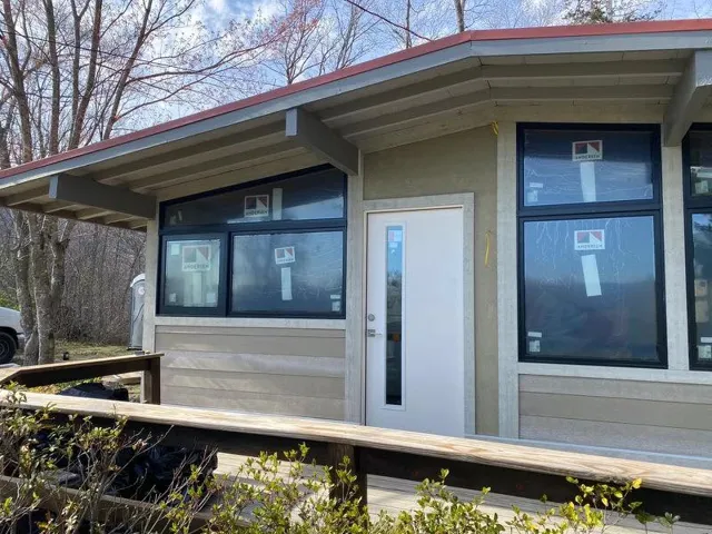 Custom Home  Window and siding replacement — photograph 7